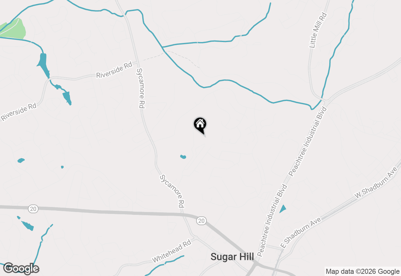 Map of 1098 Caruso Drive, Buford, GA 30518