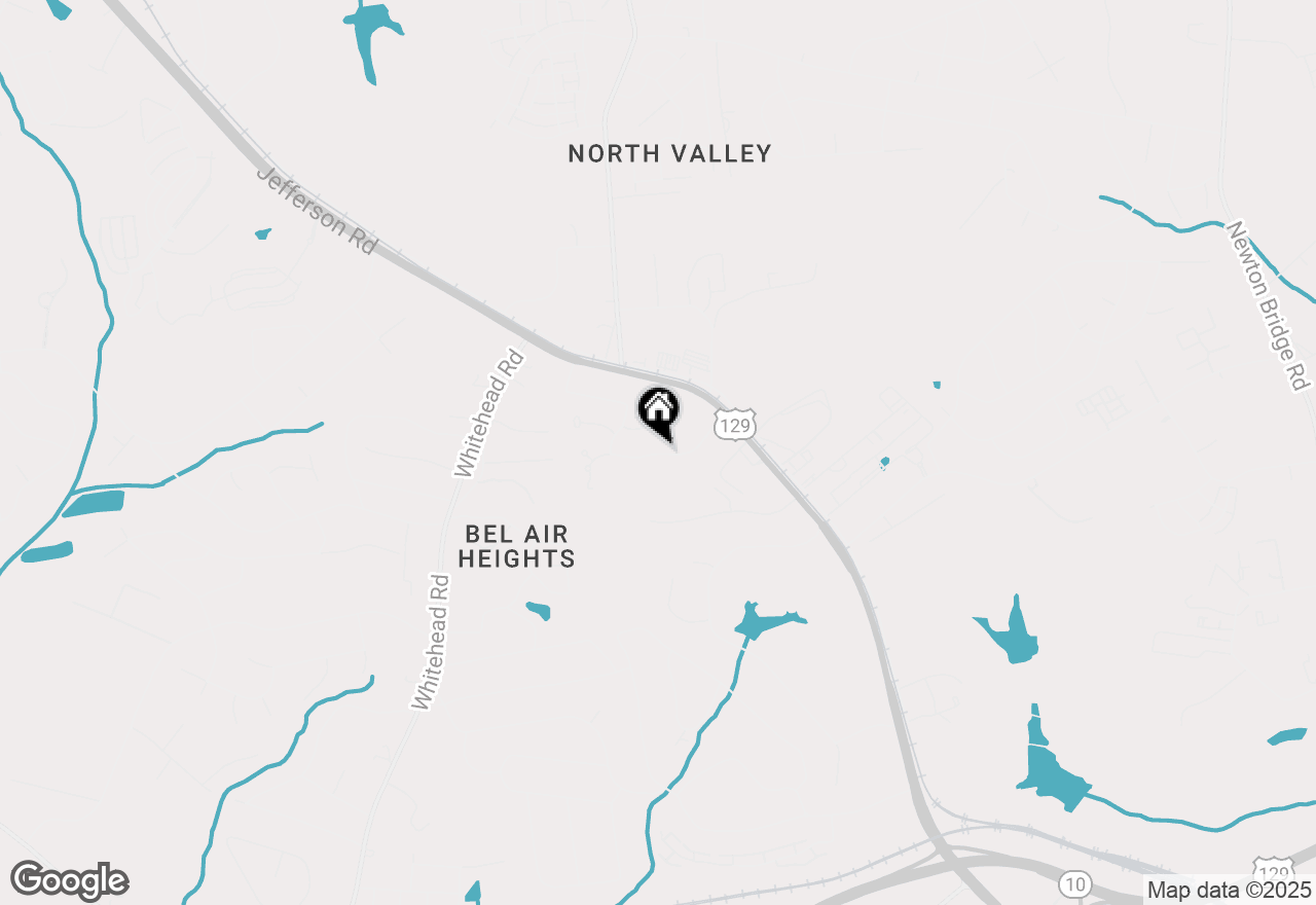 Map of 173 Putters Drive, Athens, GA 30607