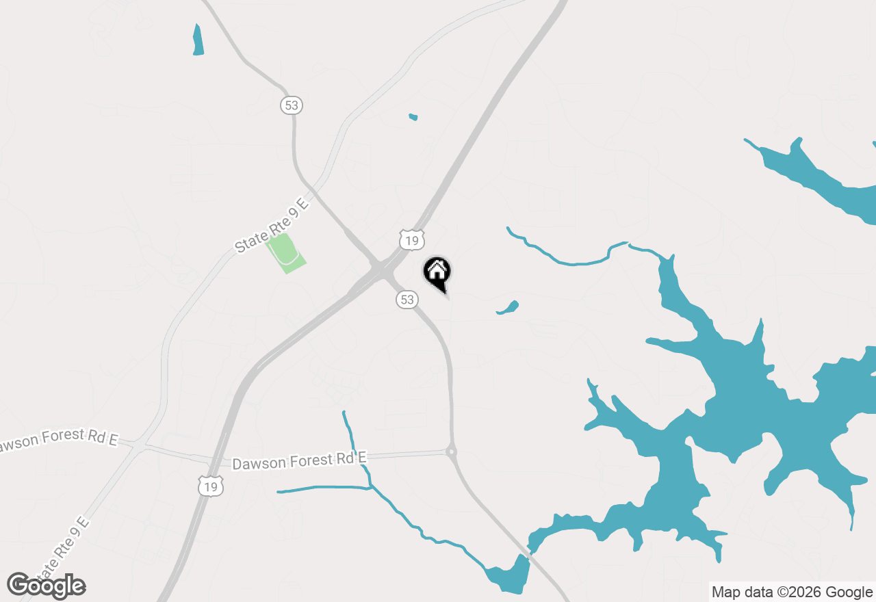 Map of 200 Old Dawson Village #110-120, Dawsonville, GA 30534