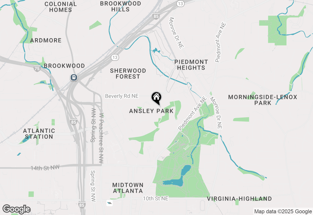 Map of 27 Maddox Drive Ne, Atlanta, GA 30309