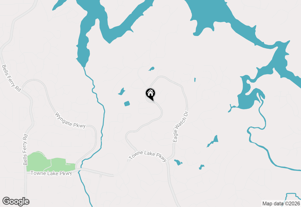 Map of 3274 Eagle Watch Drive, Woodstock, GA 30189