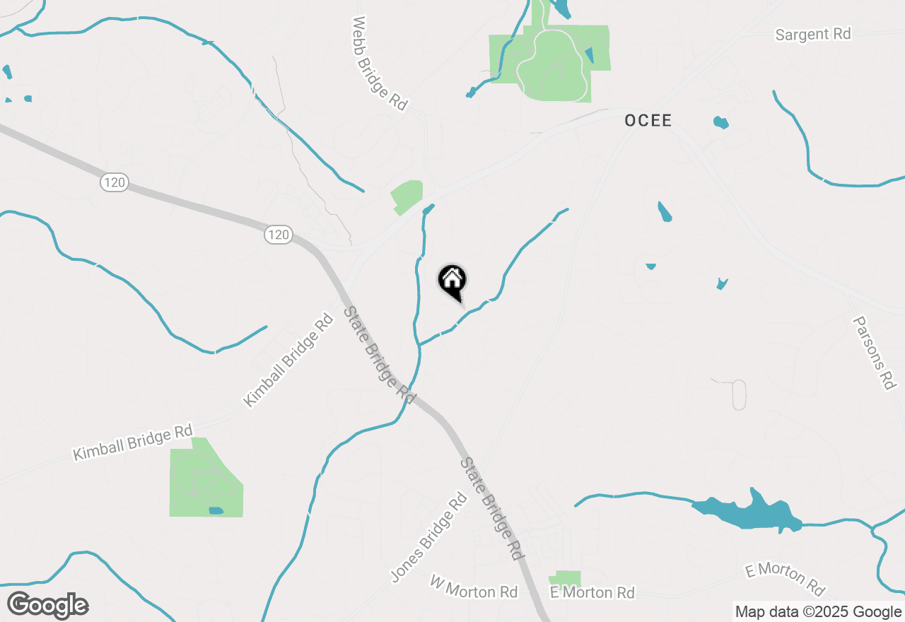 Map of 615 Willowbrook Run, Johns Creek, GA 30022