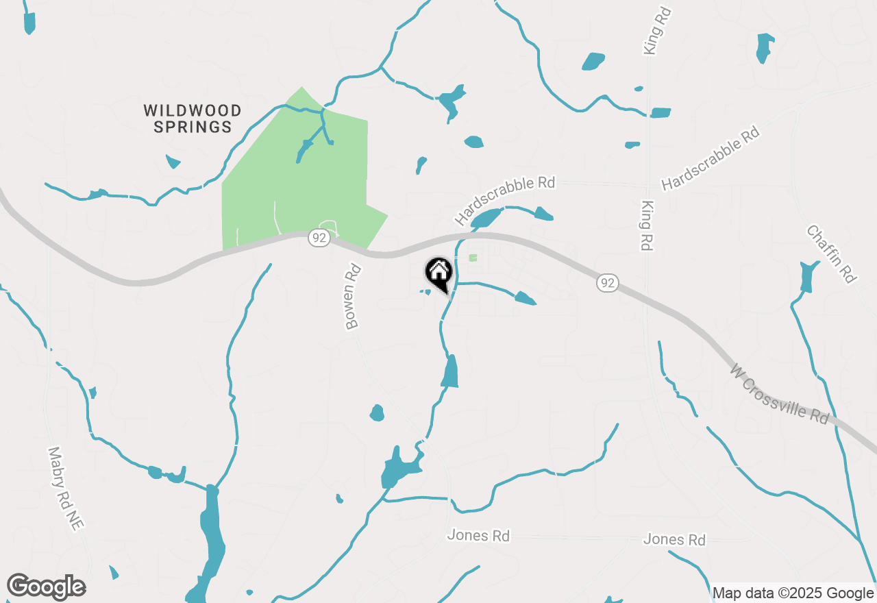Map of 4905 Village Green Drive, Roswell, GA 30075