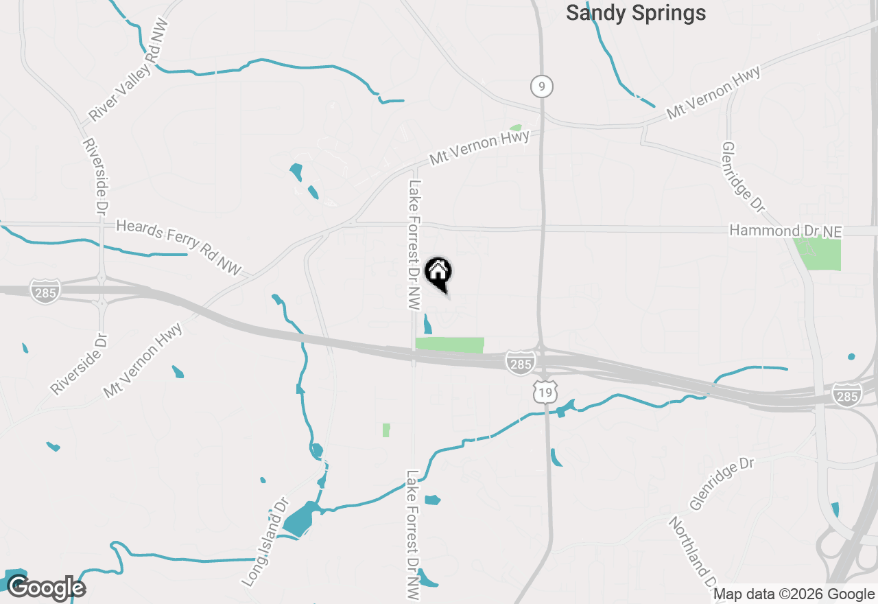 Map of 33 Cliftwood Drive, Atlanta, GA 30328