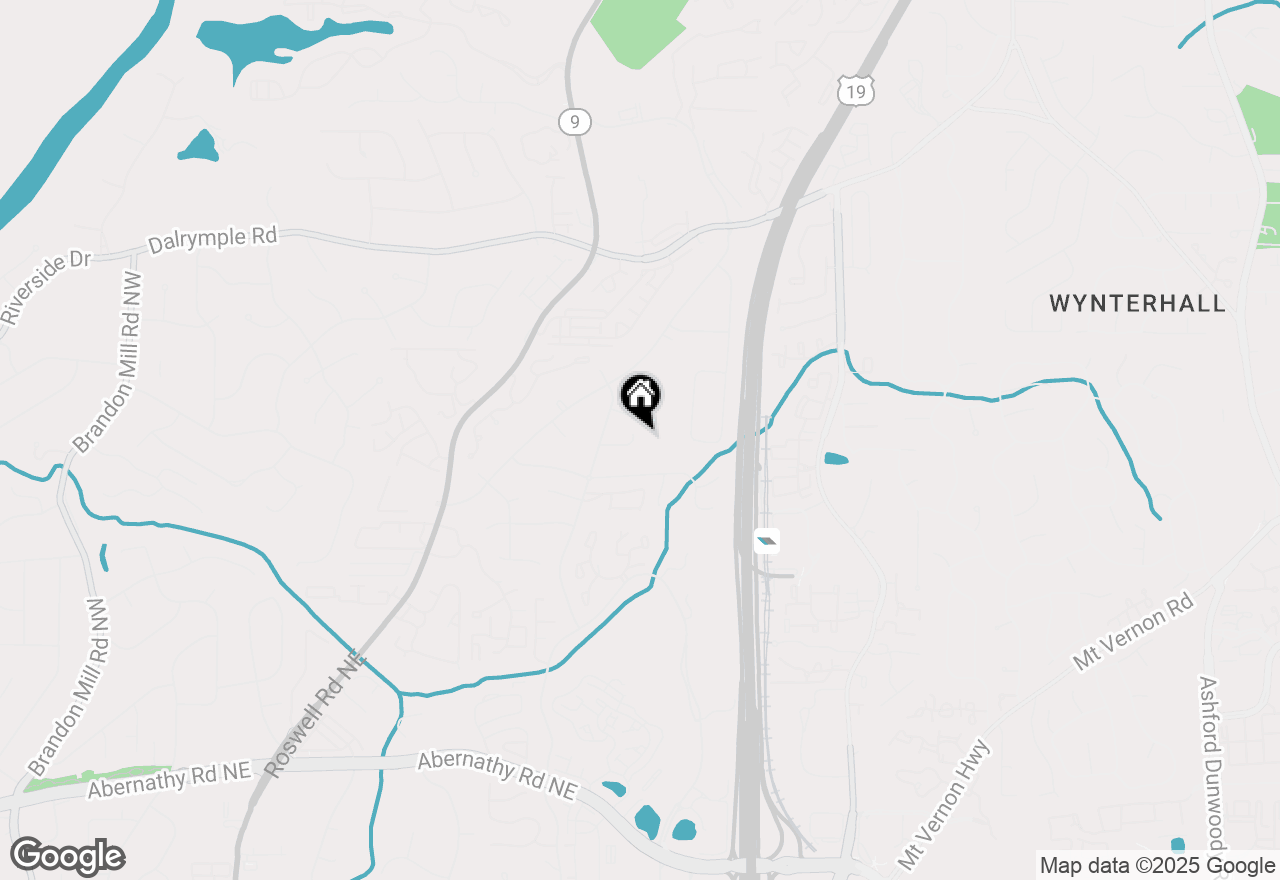 Map of 255 Brackenwood Circle, Sandy Springs, GA 30328