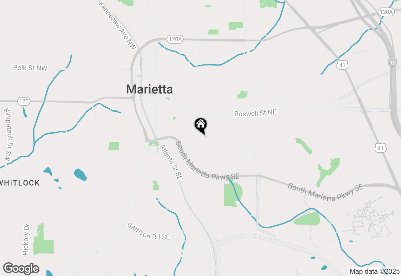 Map of 180 Summit Avenue Se, Marietta, GA 30060