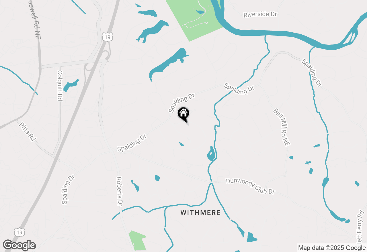 Map of 7905 Innsbruck Drive, Sandy Springs, GA 30350