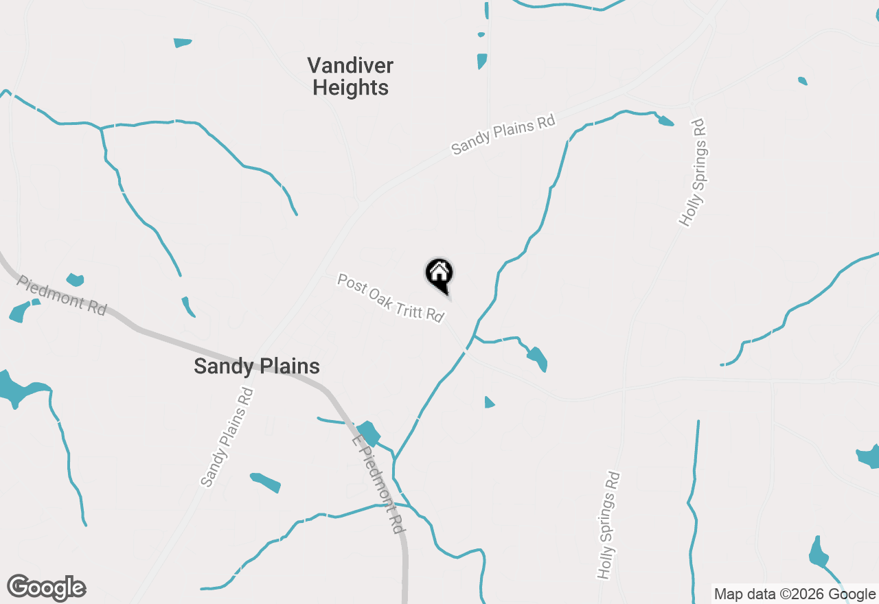 Map of 2713 Post Oak Drive, Marietta, GA 30062