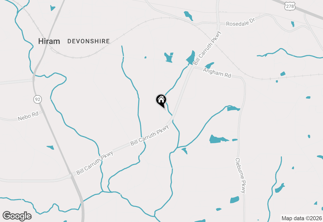 Map of 915 Pool Road, Hiram, GA 30141