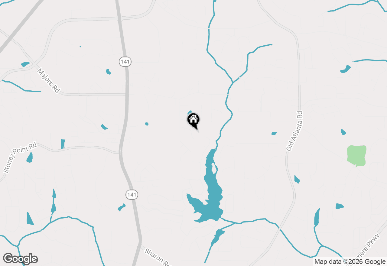 Map of 9105 Sunbury Place, Cumming, GA 30041