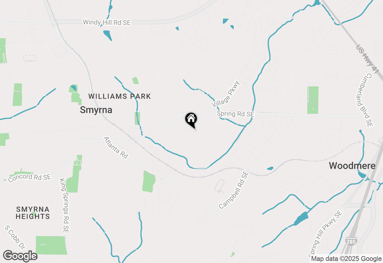 Map of 704 Spring Heights Lane Se #7, Smyrna, GA 30080