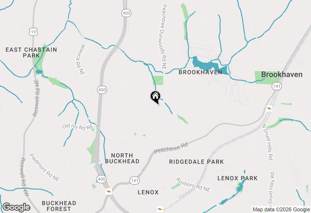 Map of 3860 Peachtree Dunwoody Road Ne, Atlanta, GA 30342