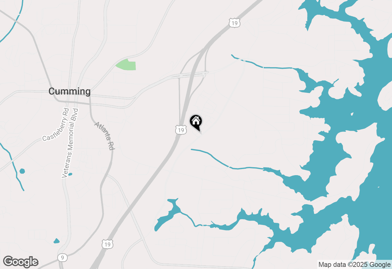 Map of 1261 Windmill Parkway, Cumming, GA 30041