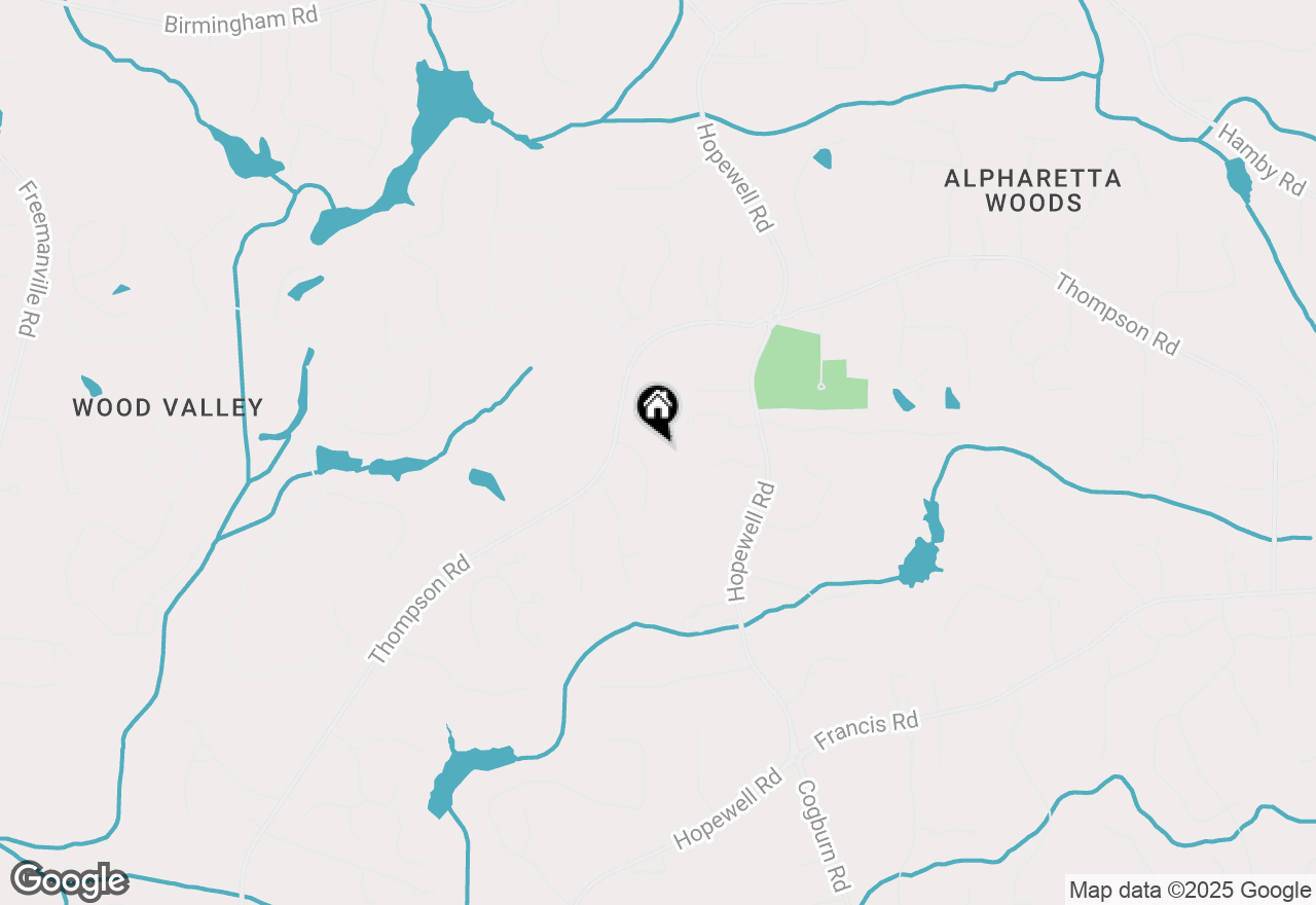 Map of 220 Thompson Trail, Alpharetta, GA 30004