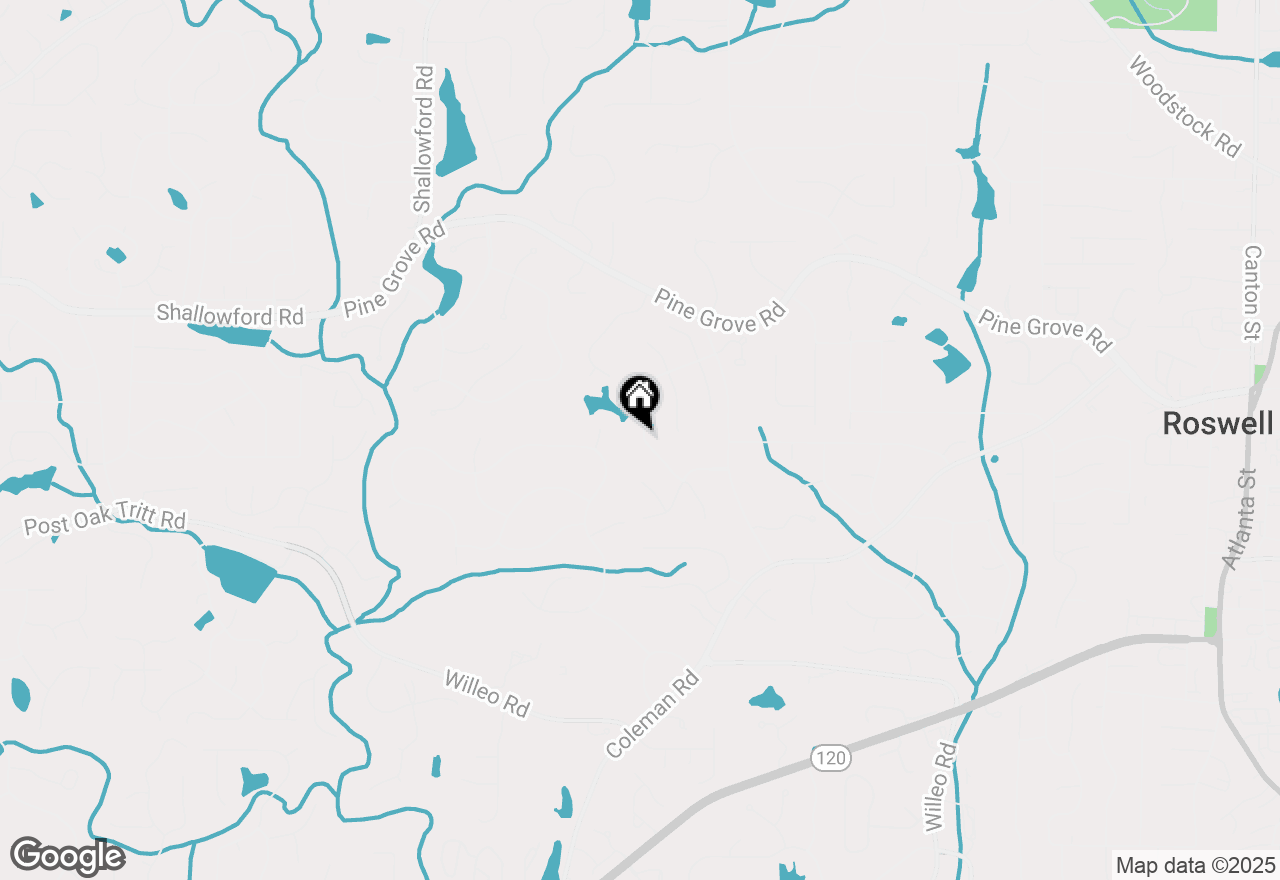 Map of 2050 Federal Road, Roswell, GA 30075
