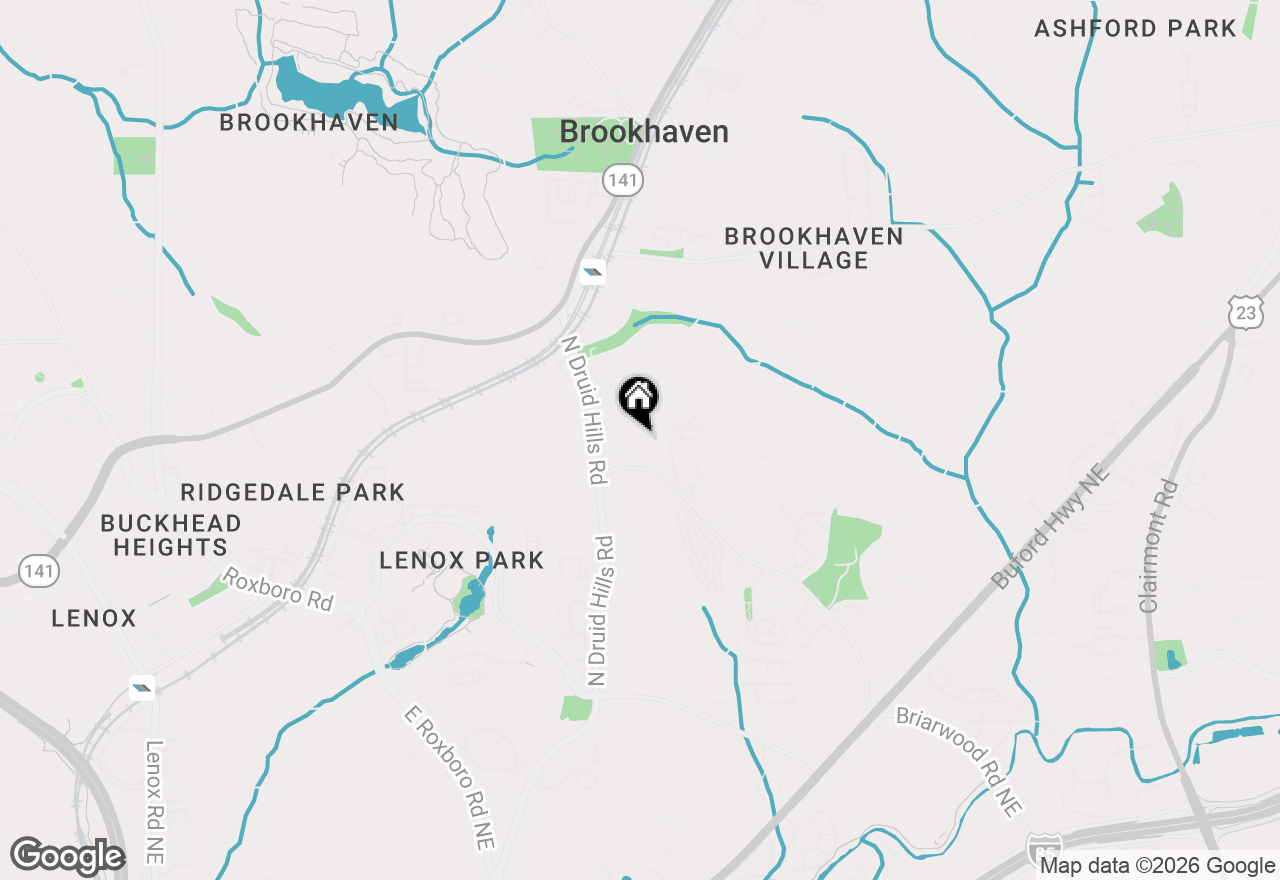 Map of 2375 Logan Circle Ne, Brookhaven, GA 30319