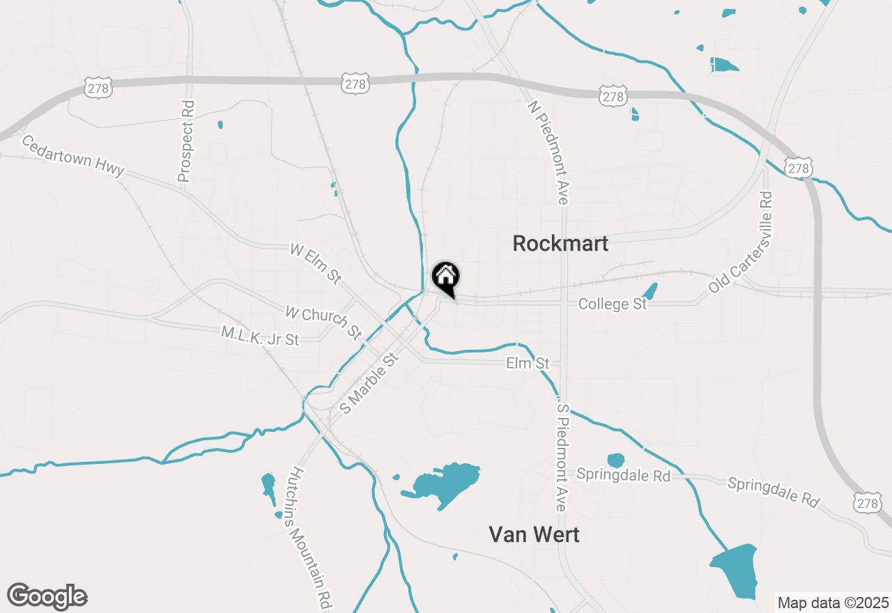 Map of 108 Ivy Street, Rockmart, GA 30153