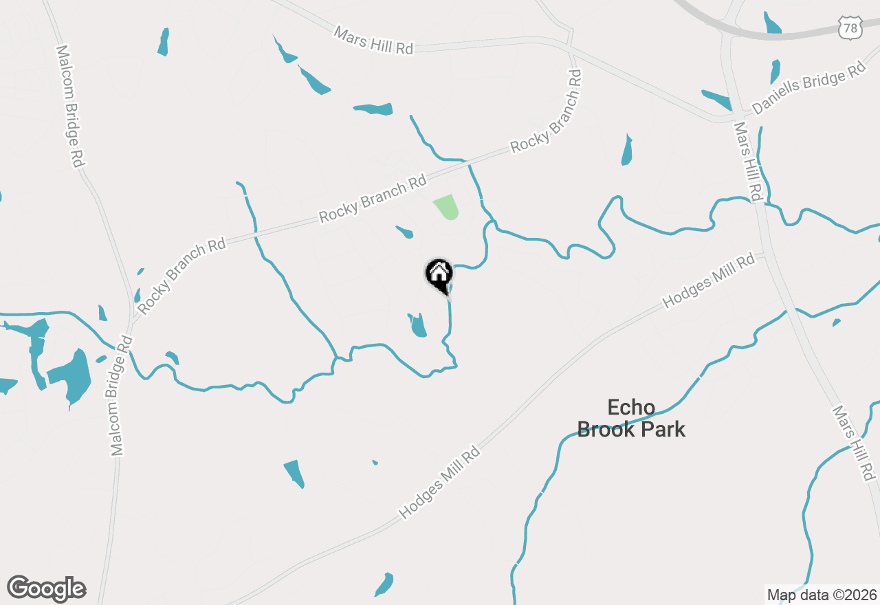 Map of 1351 Wareview Court, Watkinsville, GA 30677