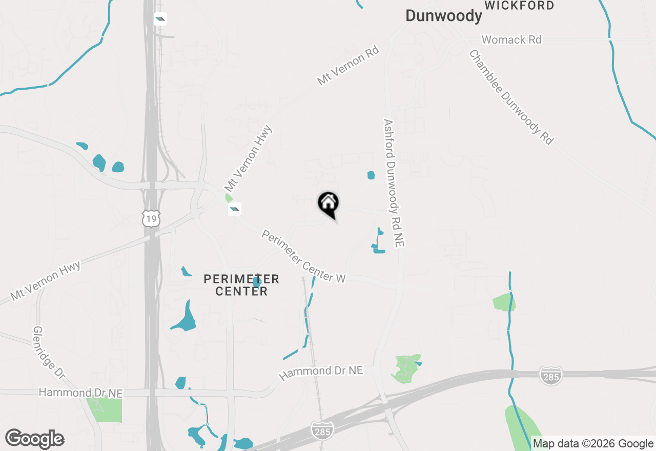 Map of 4561 Olde Perimeter Way S #1002, Atlanta, GA 30346