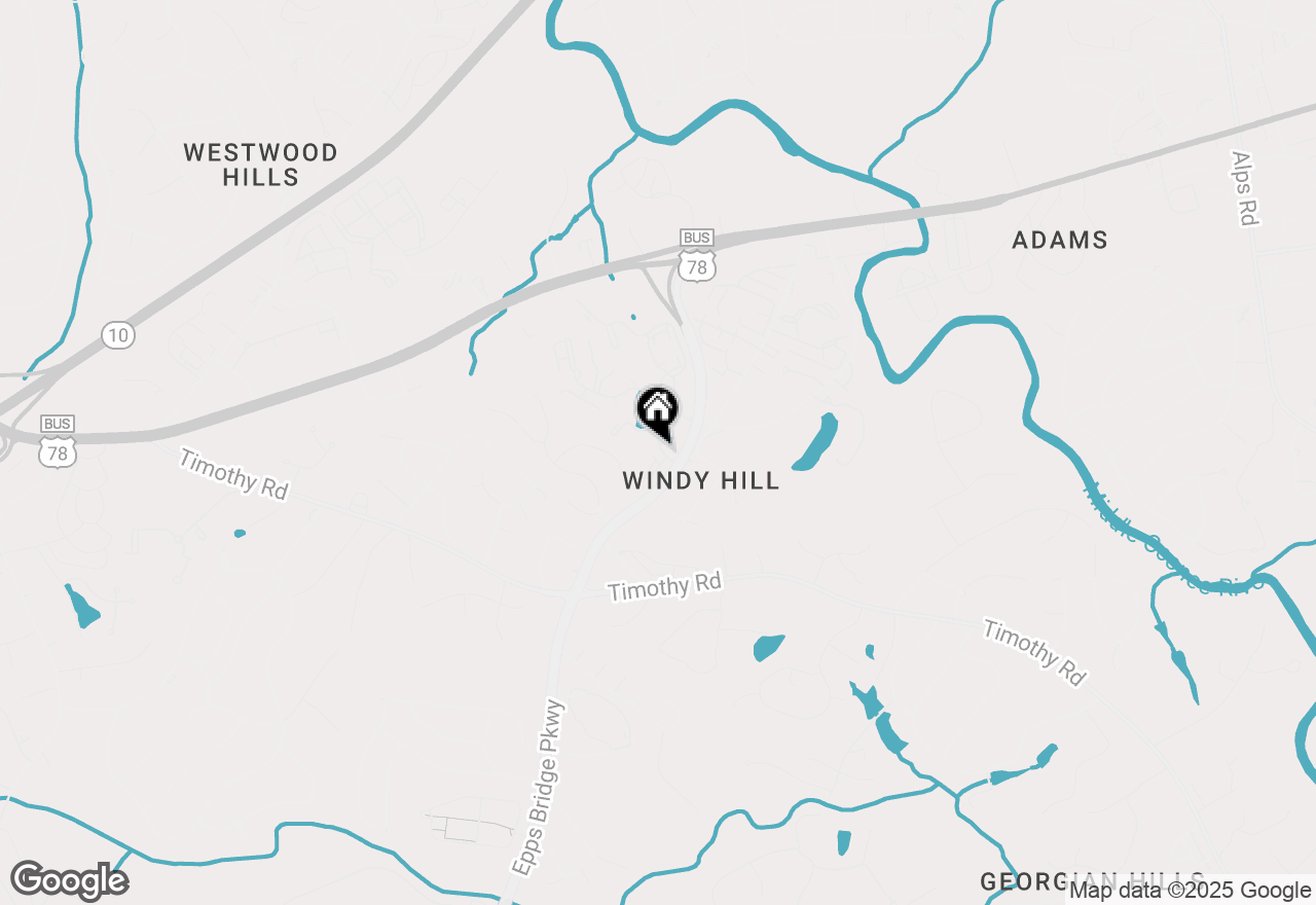Map of 101 Woodlake Drive #101, Athens, GA 30606