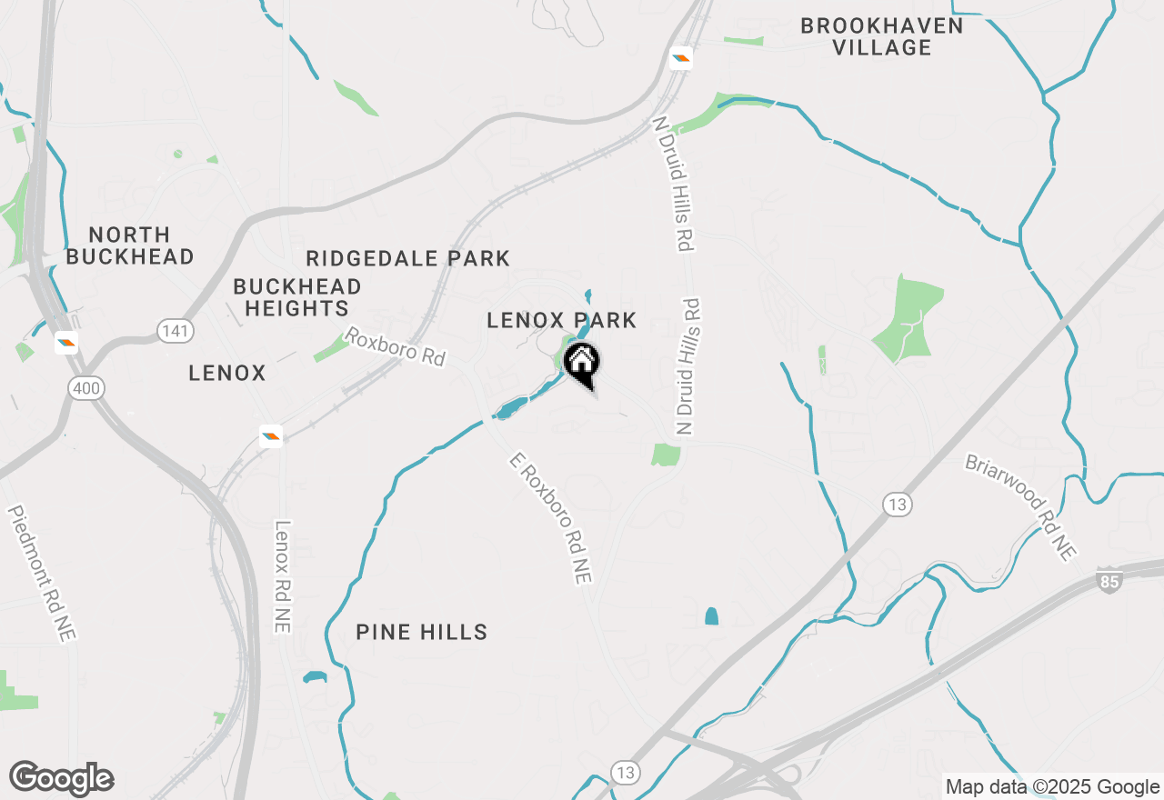 Map of 2124 Gables Drive #4109, Atlanta, GA 30319