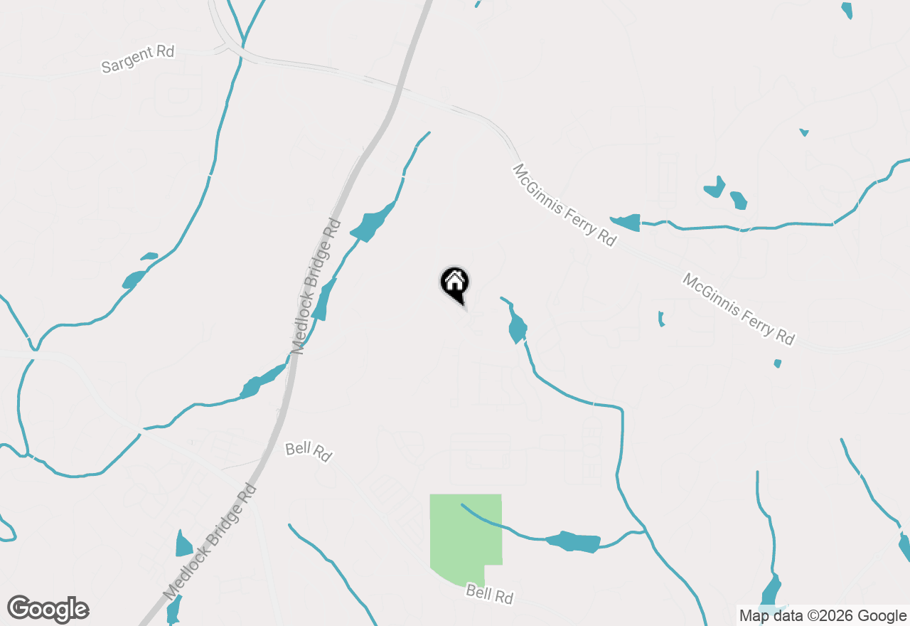 Map of 108 Briargate Drive, Johns Creek, GA 30097