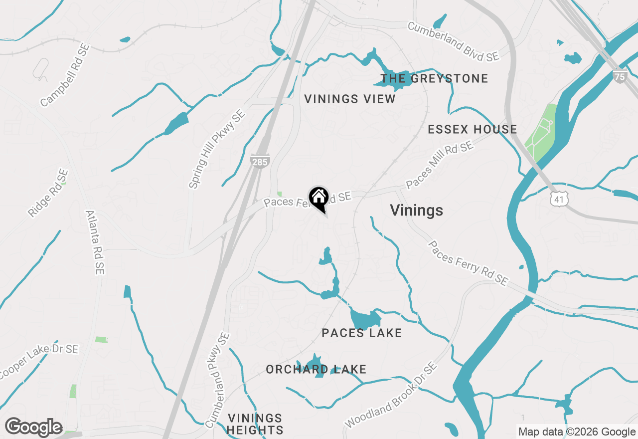 Map of 2836 Broughton Lane Se #1, Atlanta, GA 30339