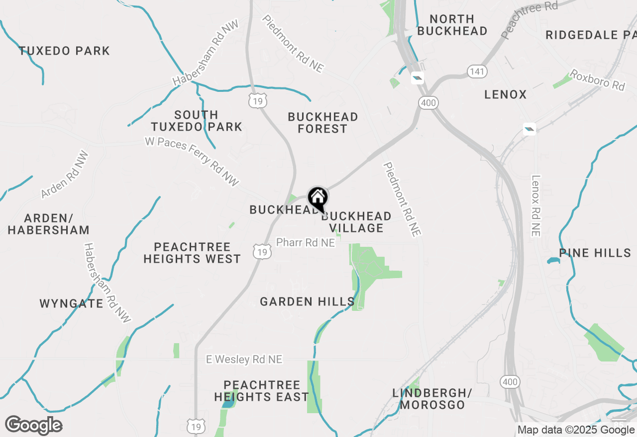 Map of 325 E Paces Ferry Road Ne #907, Atlanta, GA 30305
