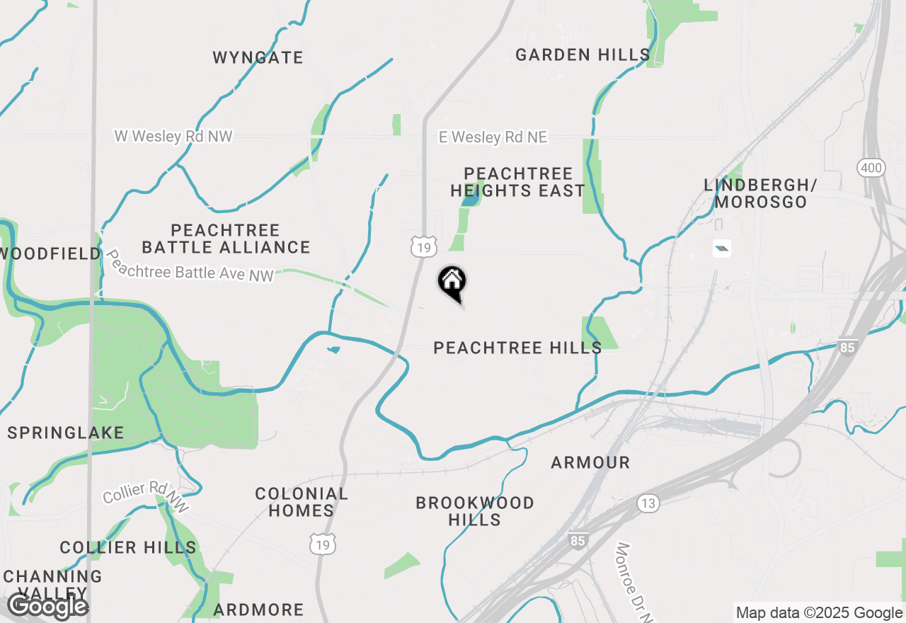 Map of 2378 Glenwood Drive Ne, Atlanta, GA 30305