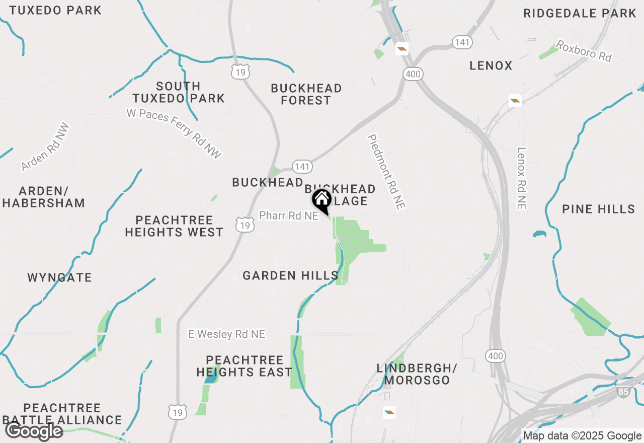 Map of 395 Pharr Road Ne #401, Atlanta, GA 30305