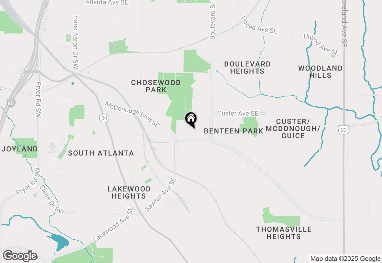 Map of 489 Hammons Way, Atlanta, GA 30315