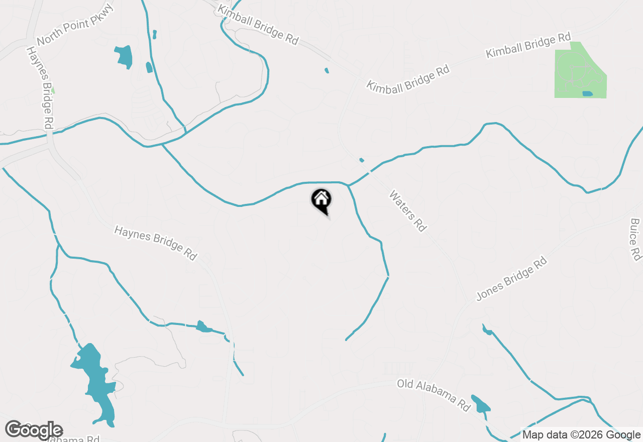 Map of 10445 Summer Creek Drive, Alpharetta, GA 30022