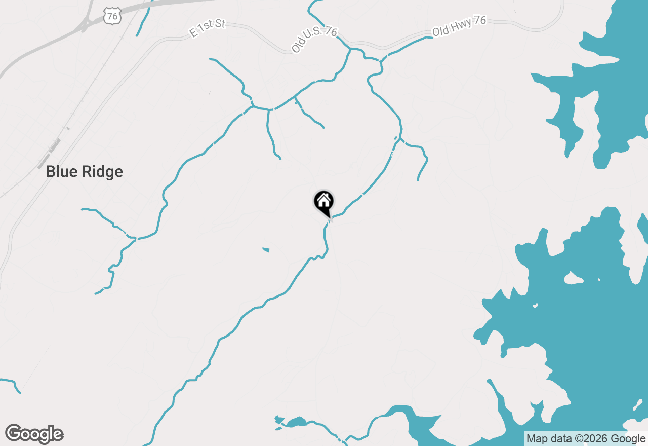 Map of 23 ACRES Weaver Creek Road, Blue Ridge, GA 30513