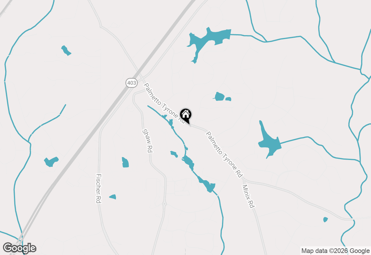 Map of 969 Palmetto Tyrone Road, Sharpsburg, GA 30277