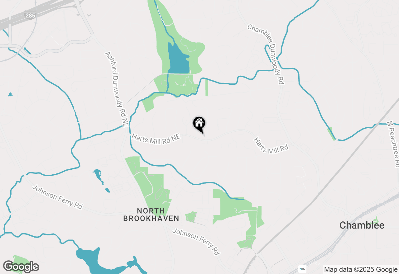 Map of 3749 Watkins Place Ne, Brookhaven, GA 30319