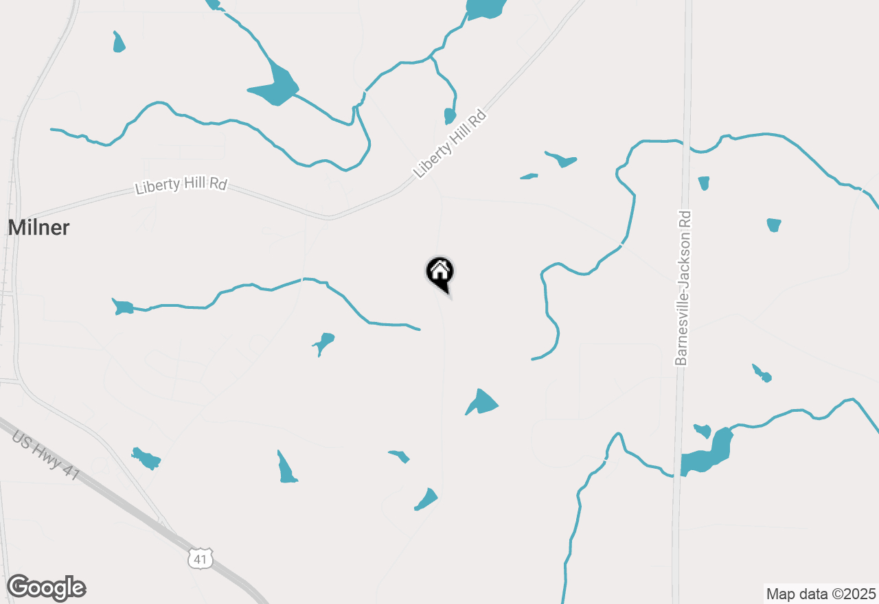 Map of 525 Silver Dollar Road, Barnesville, GA 30204