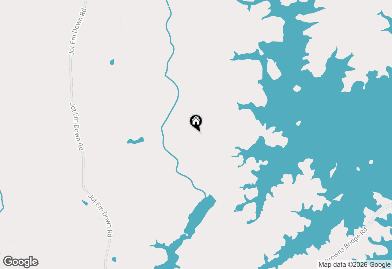 Map of 9130 Brookhurst Trail, Gainesville, GA 30506