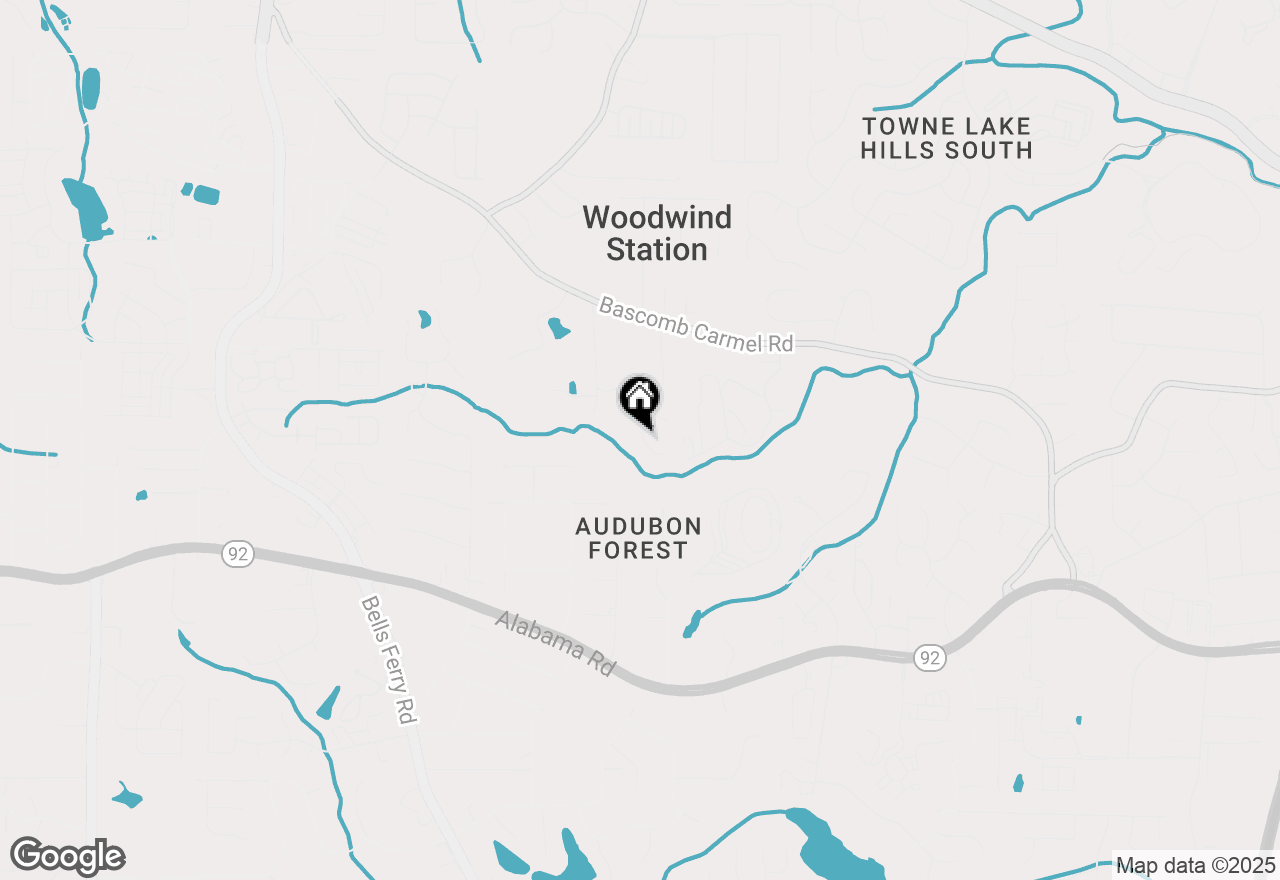 Map of 1100 Cooks Farm Way, Woodstock, GA 30189