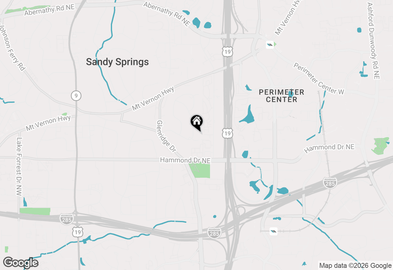 Map of 735 Glenairy Drive, Atlanta, GA 30328