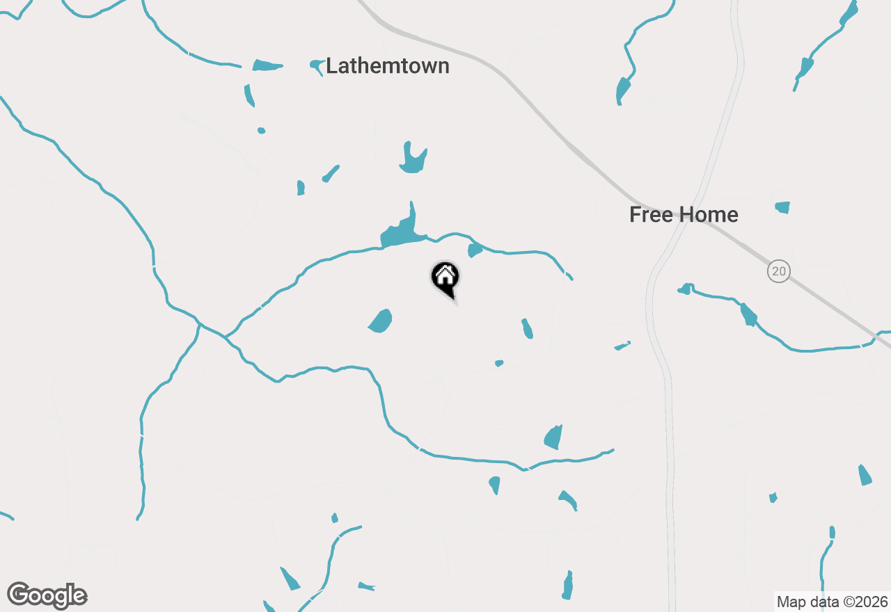 Map of 529 Claude Scott Road, Canton, GA 30115