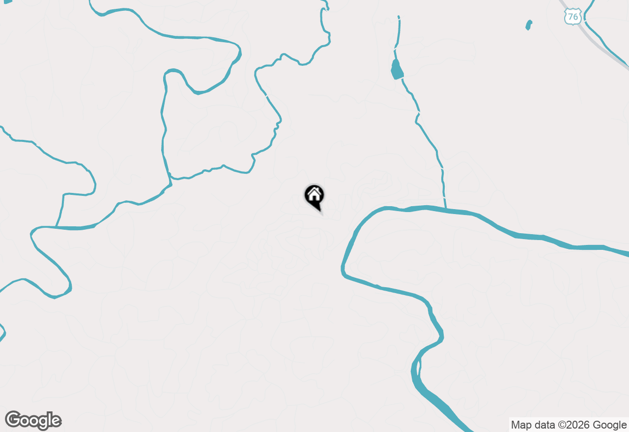 Map of 17 Pinhoti Pass, Ellijay, GA 30540
