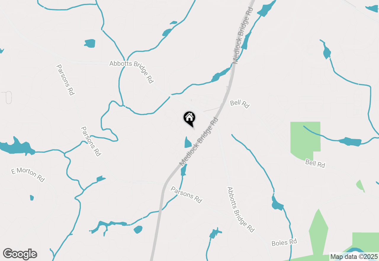 Map of 6122 Deluna Way, Johns Creek, GA 30097