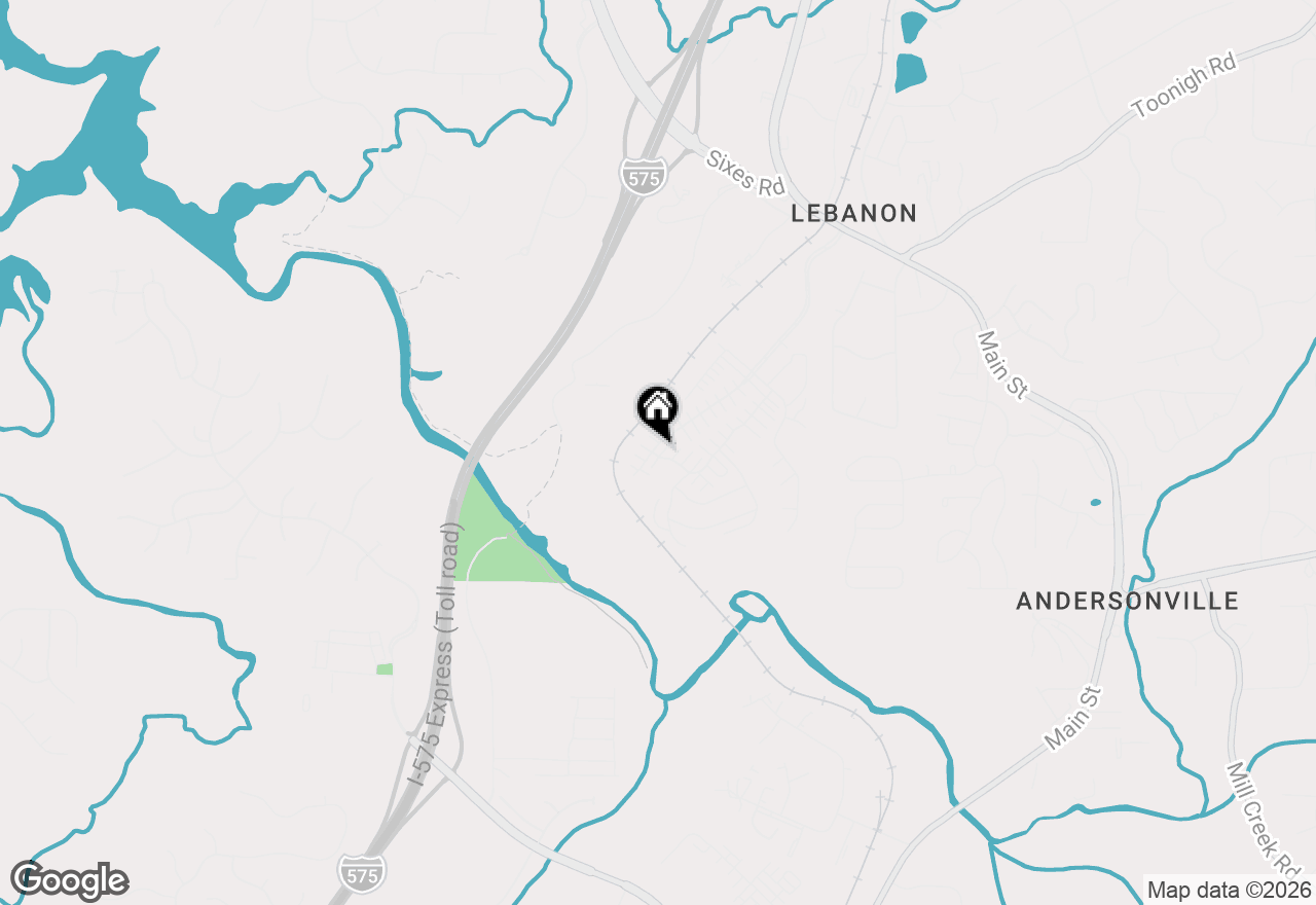 Map of 326 Hiawassee Drive, Woodstock, GA 30188