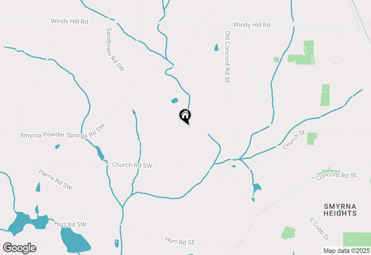 Map of 259 Diane Drive Se, Smyrna, GA 30082