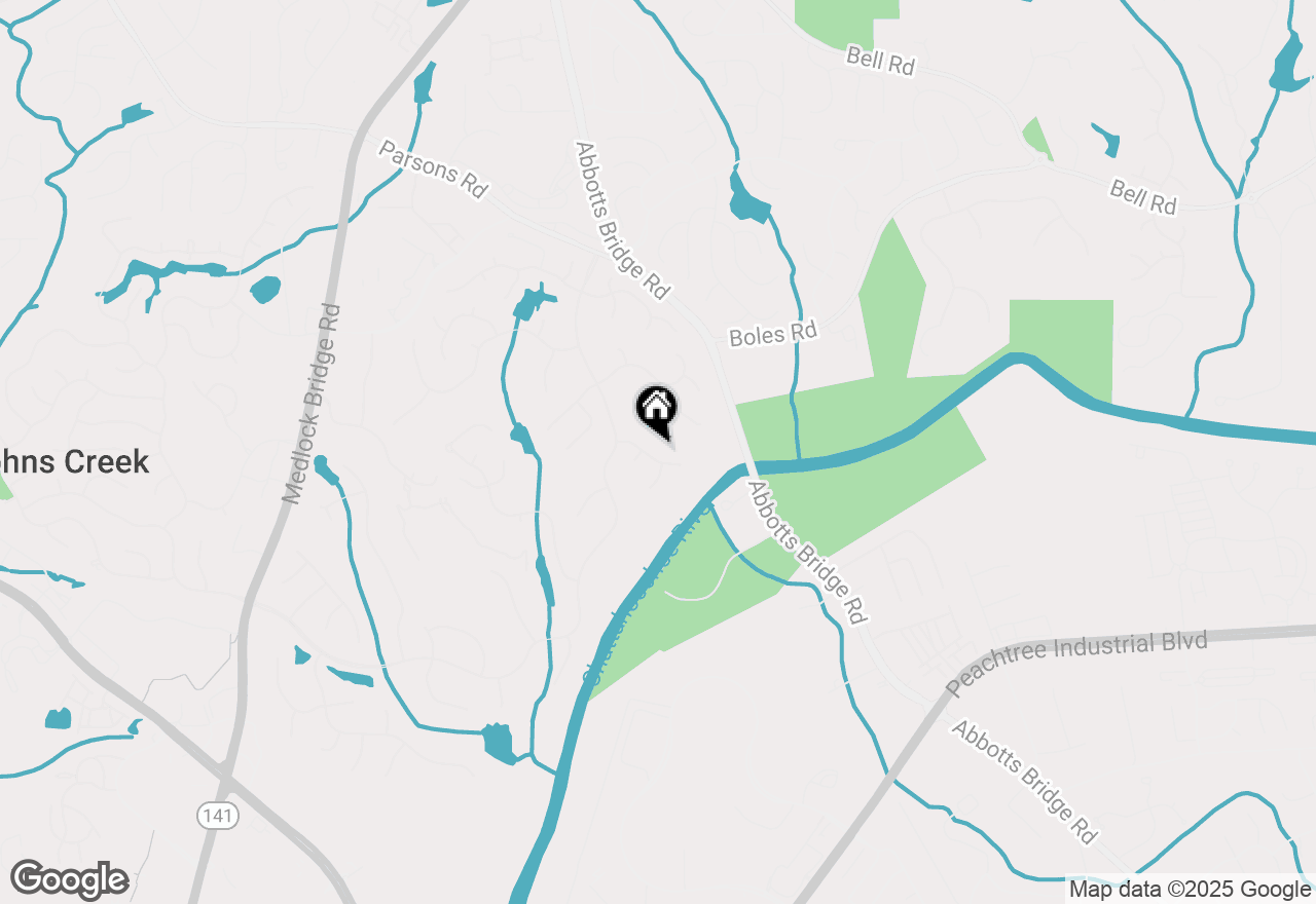 Map of 175 Jupiter Hills Pointe, Johns Creek, GA 30097