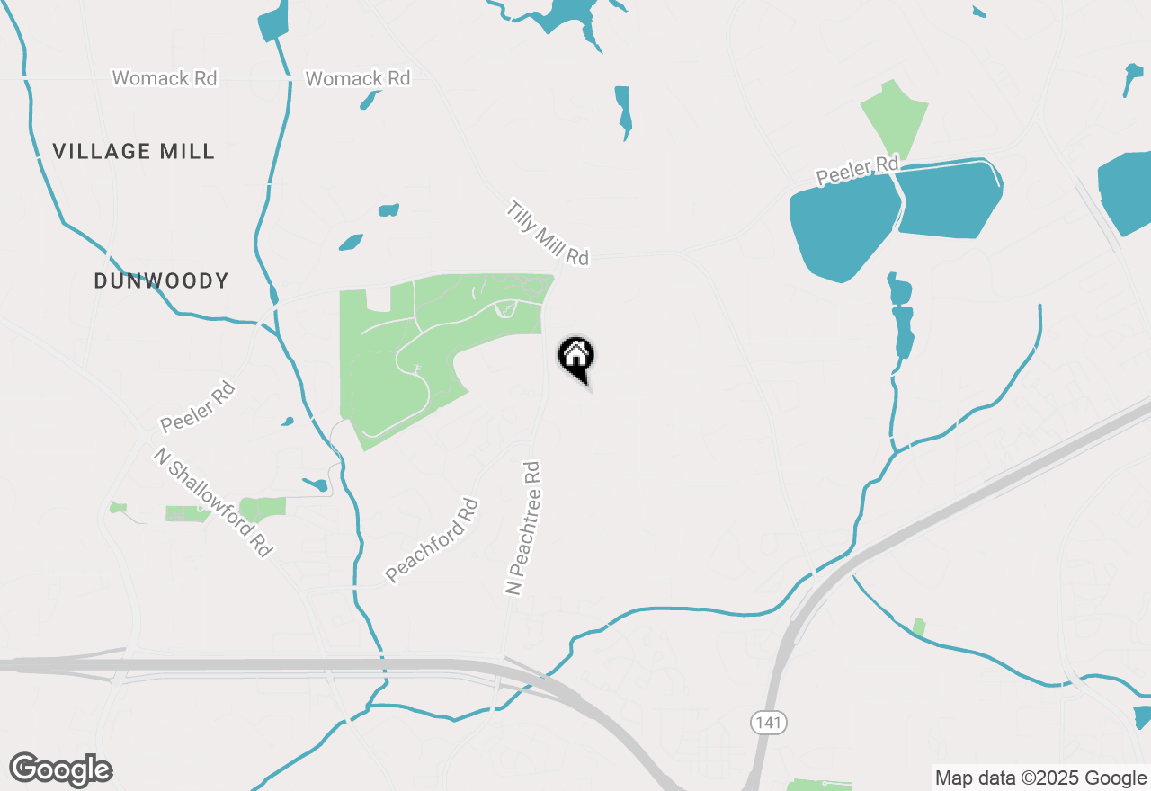 Map of 2310 Kings Point Drive, Atlanta, GA 30338
