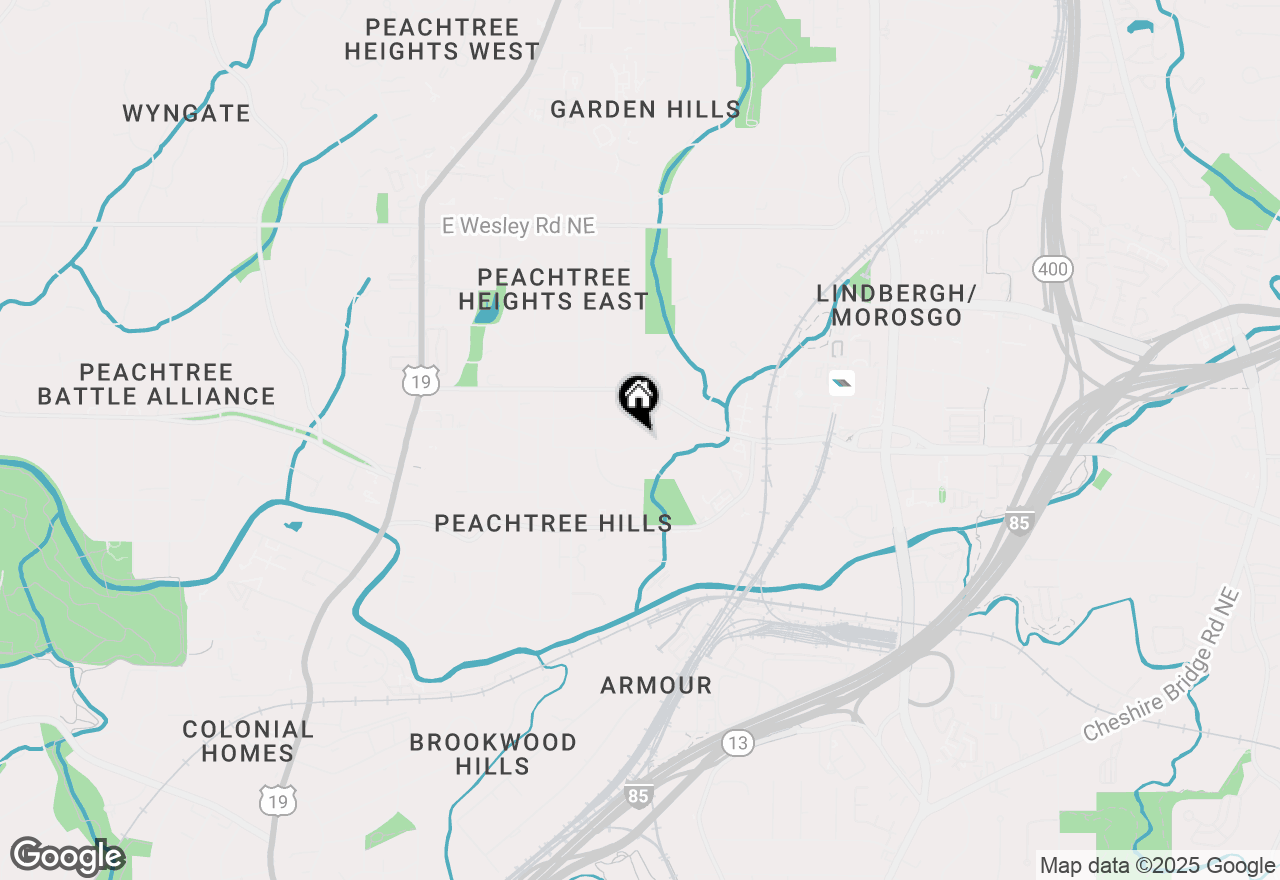 Map of 292 Eureka Drive Ne, Atlanta, GA 30305