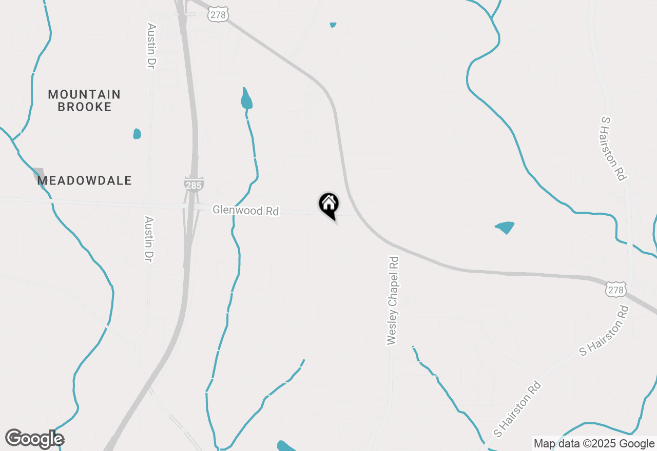 Map of 1870 Oak Valley Road, Decatur, GA 30035