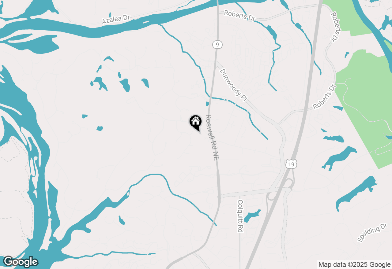 Map of 205 Aerie Court, Atlanta, GA 30350