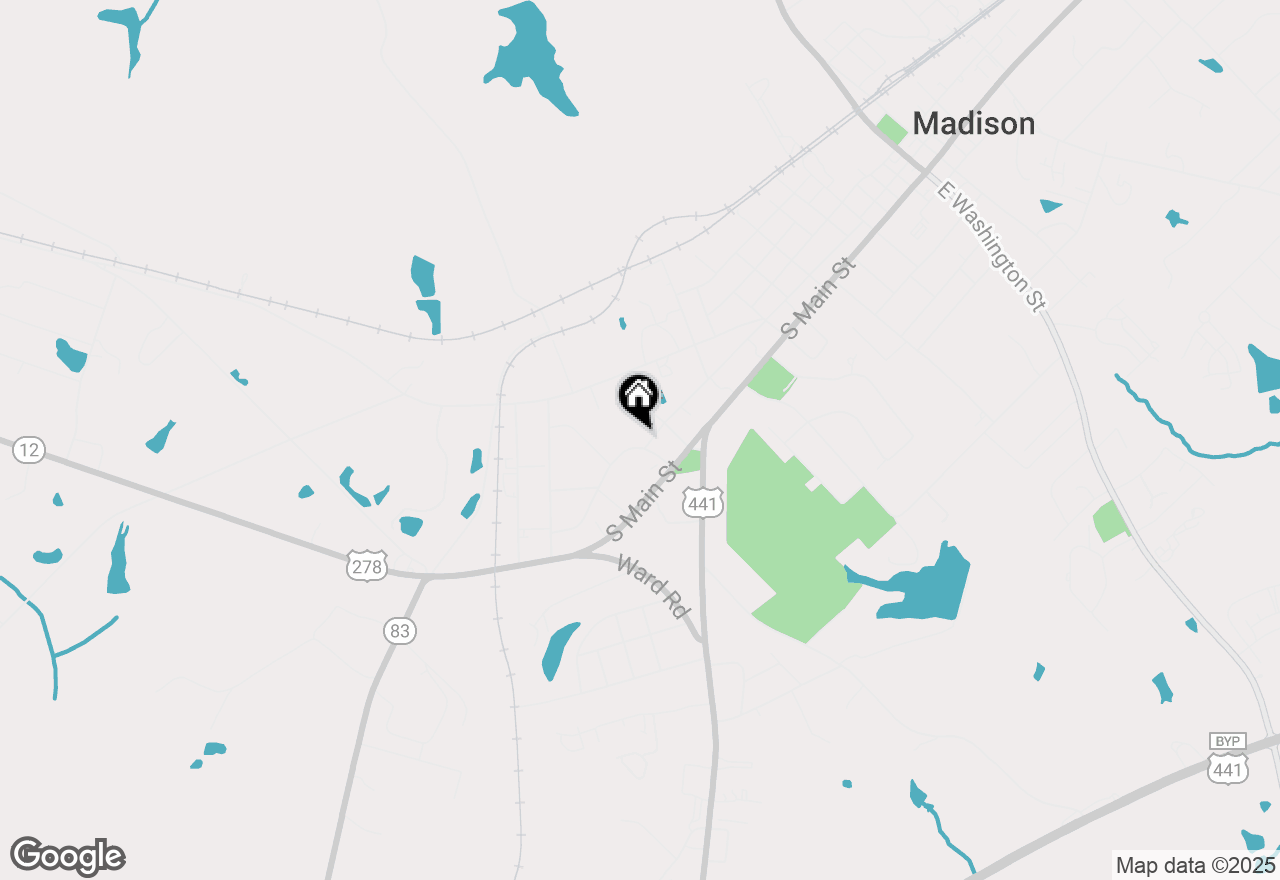 Map of 991 Old Post Road, Madison, GA 30650